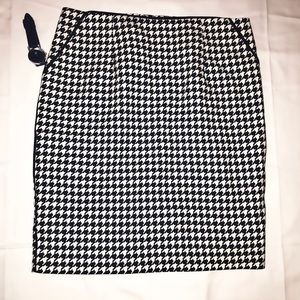 Navy Pencil Skirt